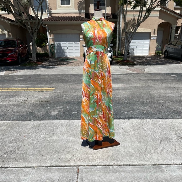 Vintage Don Luis de Espana Floral Print Dress - Picture 5 of 12